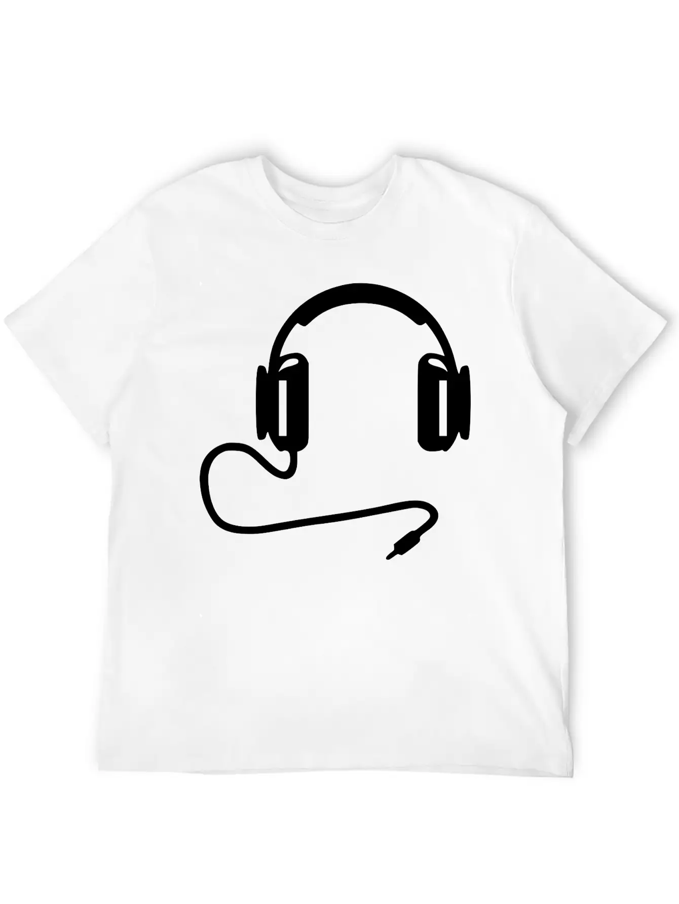 Headphone1 Basic Graphic T-Shirt – Daily Comfort In Soft Cotton