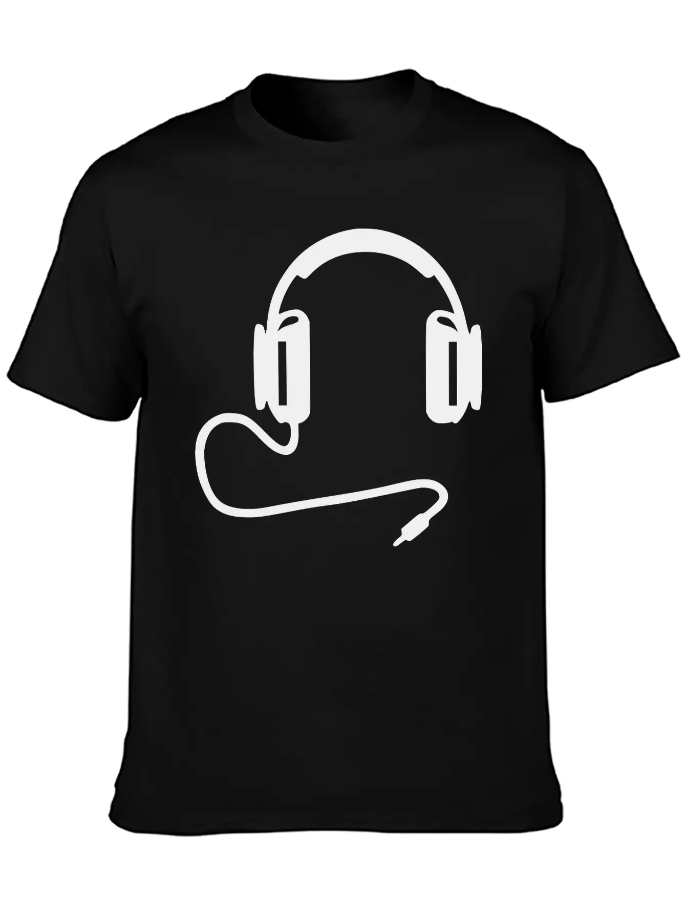 Headphone1 Basic Graphic T-Shirt – Daily Comfort In Soft Cotton