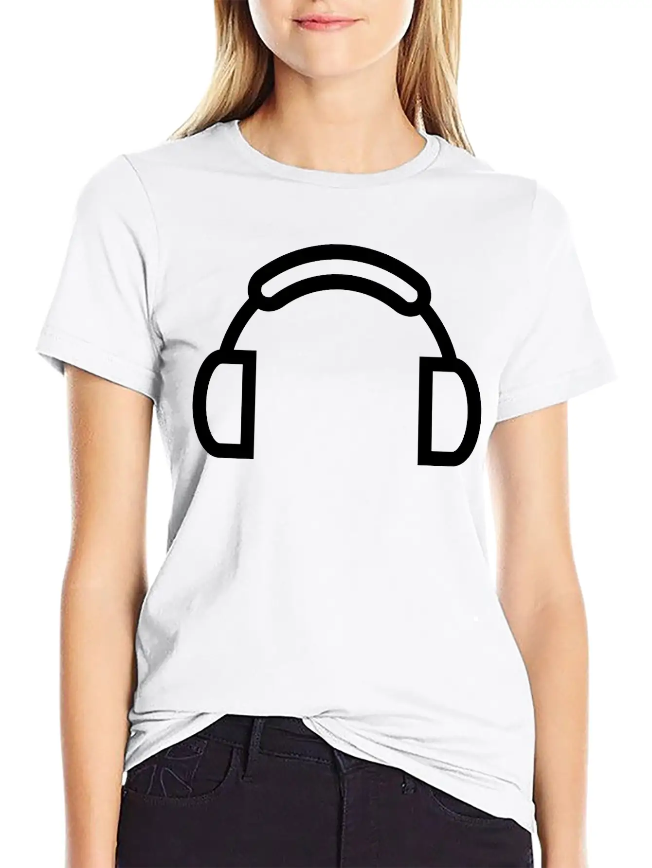 Headphones Classic Cotton Tee – Unisex Comfort For Any Season