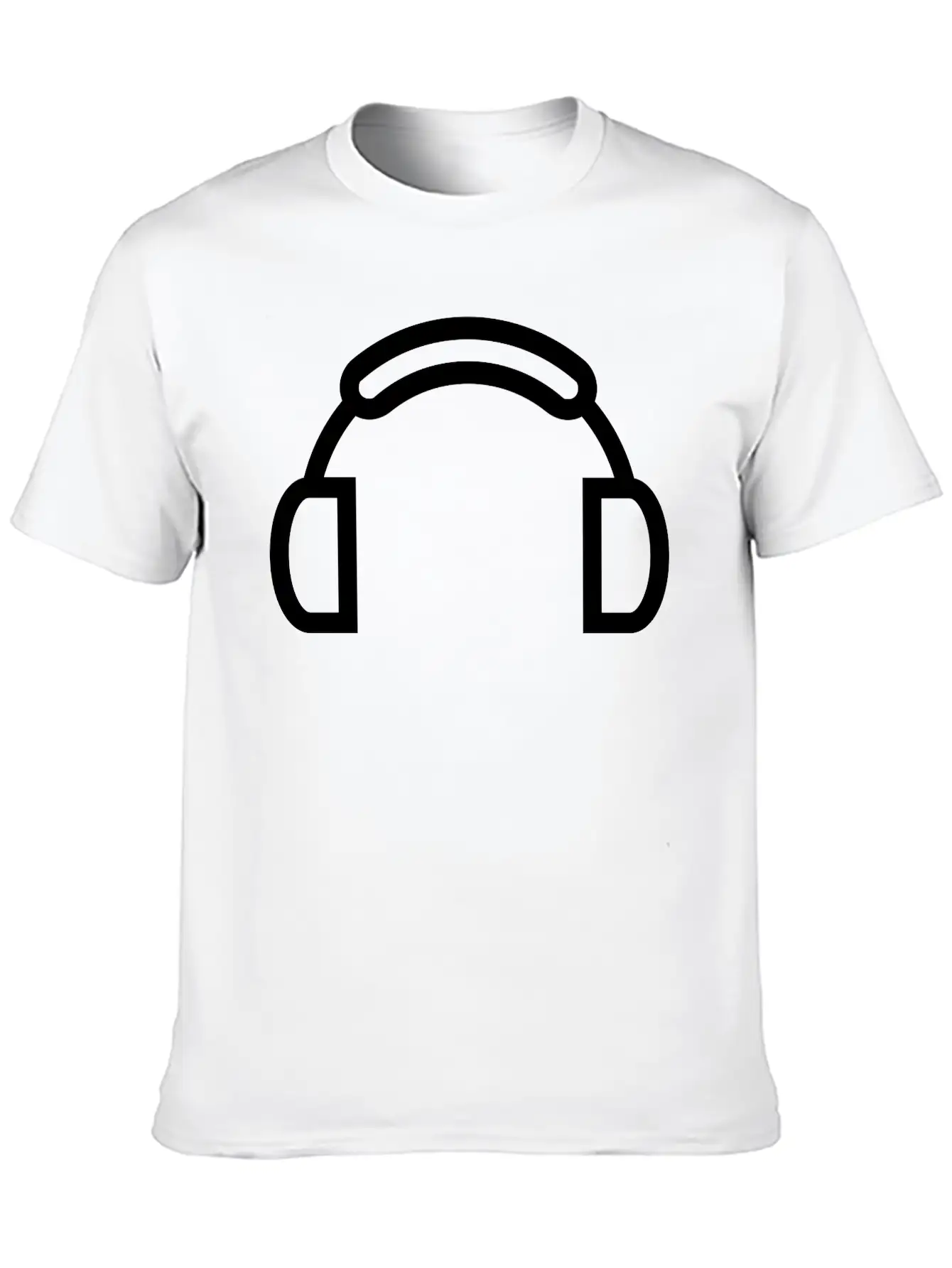 Headphones Classic Cotton Tee – Unisex Comfort For Any Season