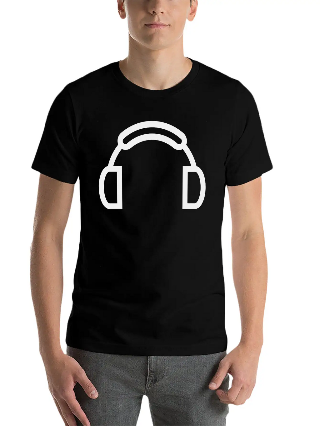Headphones Classic Cotton Tee – Unisex Comfort For Any Season