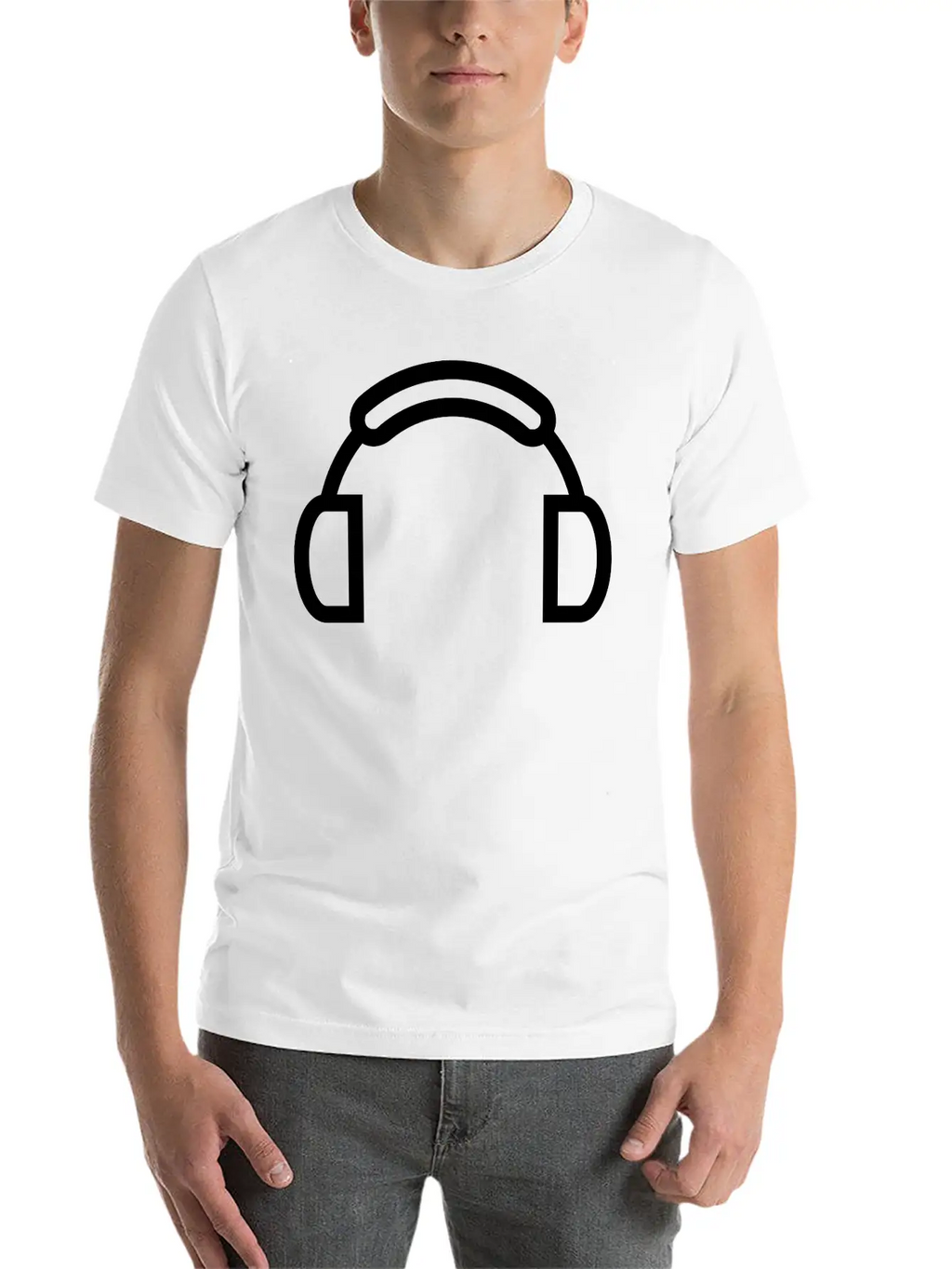 Headphones Classic Cotton Tee – Unisex Comfort For Any Season