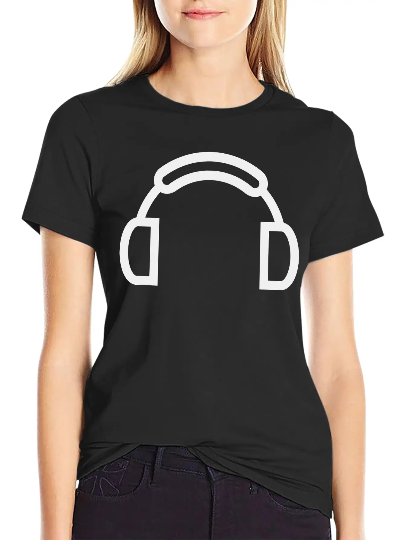 Headphones Classic Cotton Tee – Unisex Comfort For Any Season