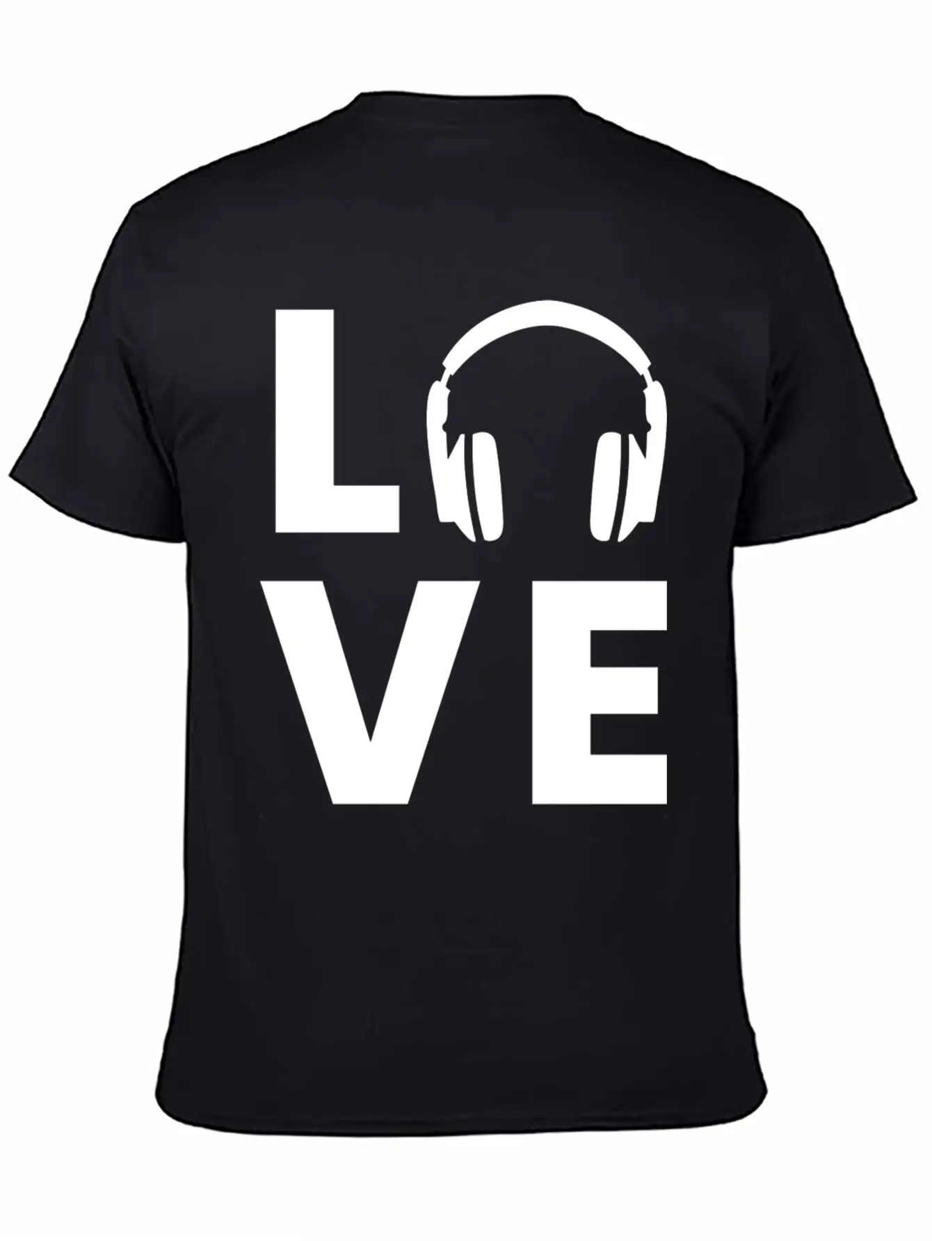 Headphones - Love Classic Cotton Tee – Unisex Comfort For Any Season