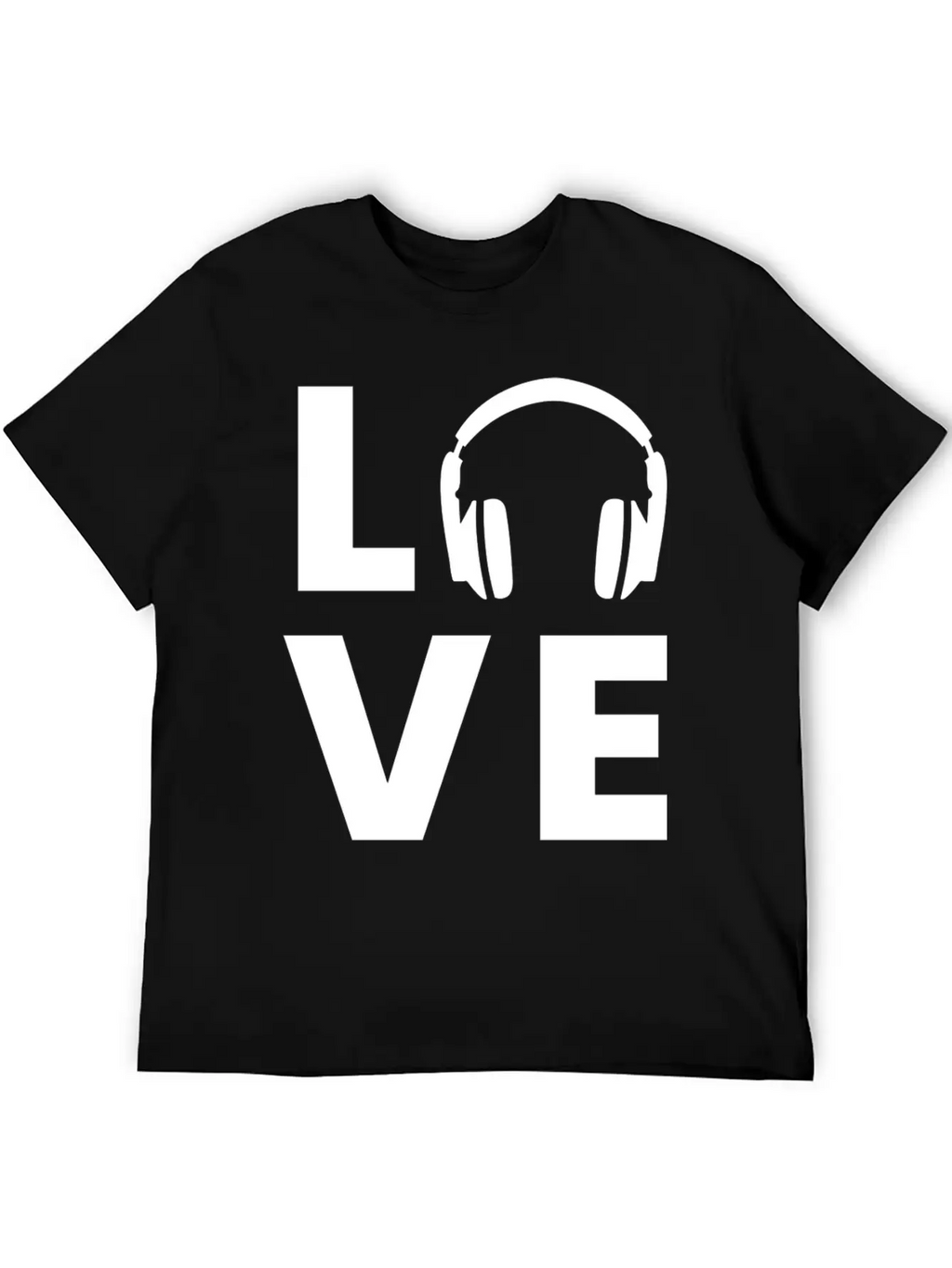 Headphones - Love Classic Cotton Tee – Unisex Comfort For Any Season