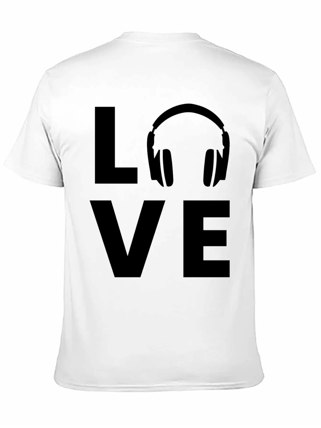 Headphones - Love Classic Cotton Tee – Unisex Comfort For Any Season