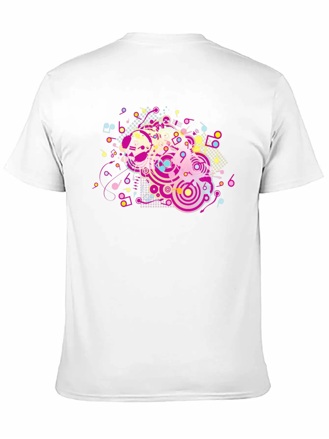 Headphones Stylish Everyday T-Shirt – Unisex Basic Cotton Tee