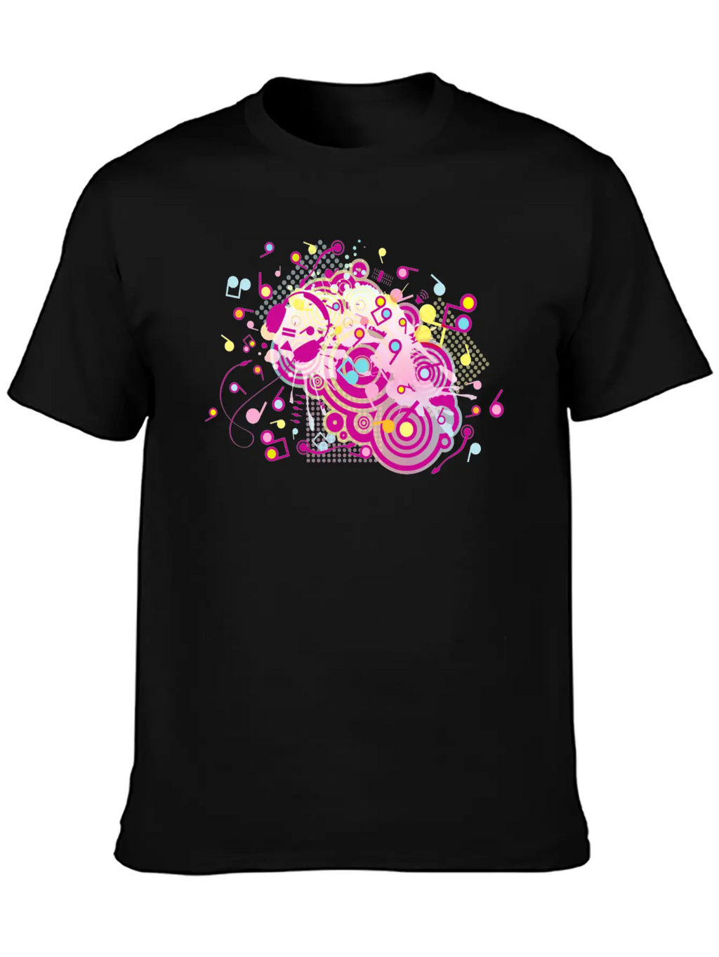 Headphones Stylish Everyday T-Shirt – Unisex Basic Cotton Tee