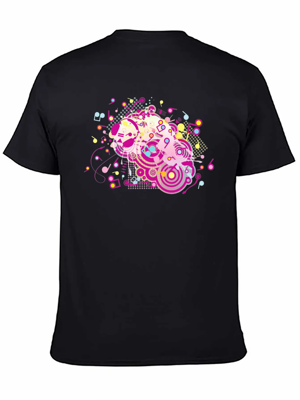 Headphones Stylish Everyday T-Shirt – Unisex Basic Cotton Tee
