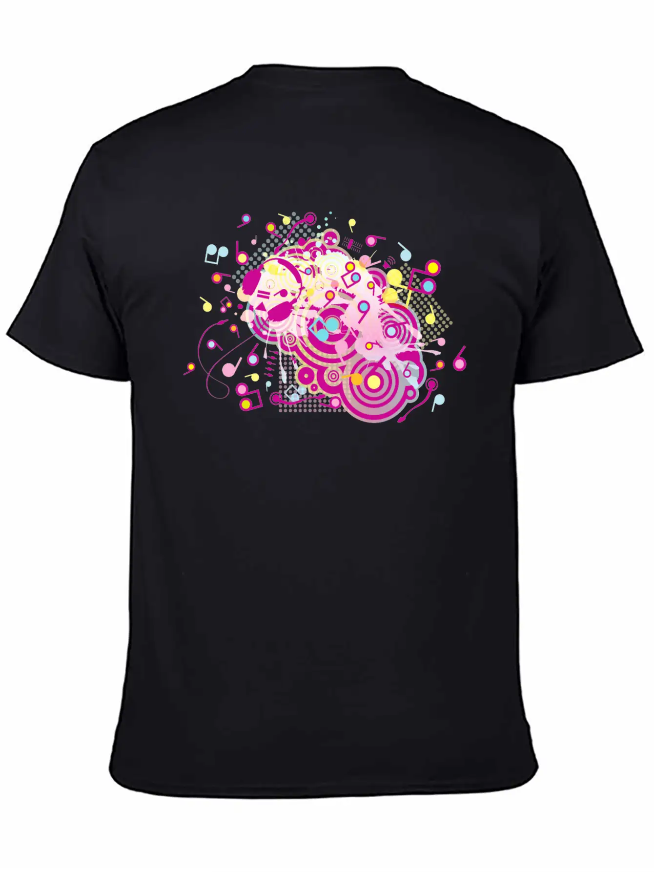 Headphones Stylish Everyday T-Shirt – Unisex Basic Cotton Tee