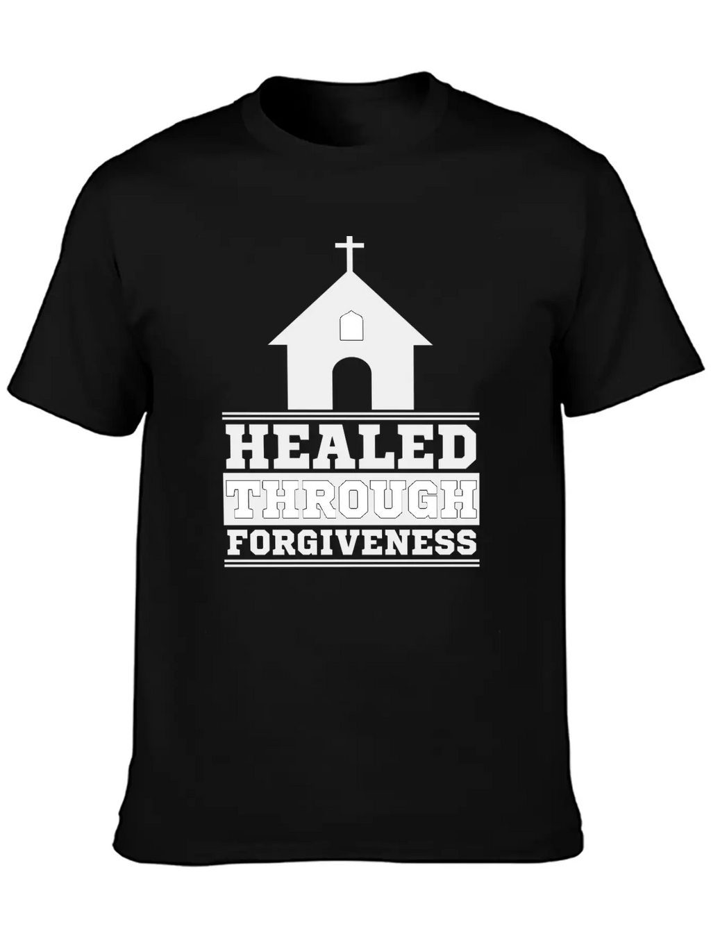 Healed Trough Forgiveness Religion Giftidea Basic Graphic T-Shirt – Daily Comfort In Soft Cotton