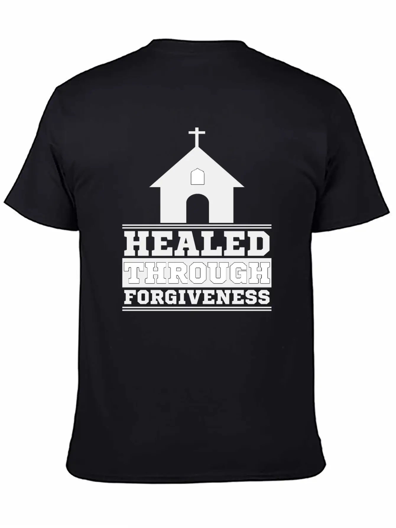Healed Trough Forgiveness Religion Giftidea Basic Graphic T-Shirt – Daily Comfort In Soft Cotton