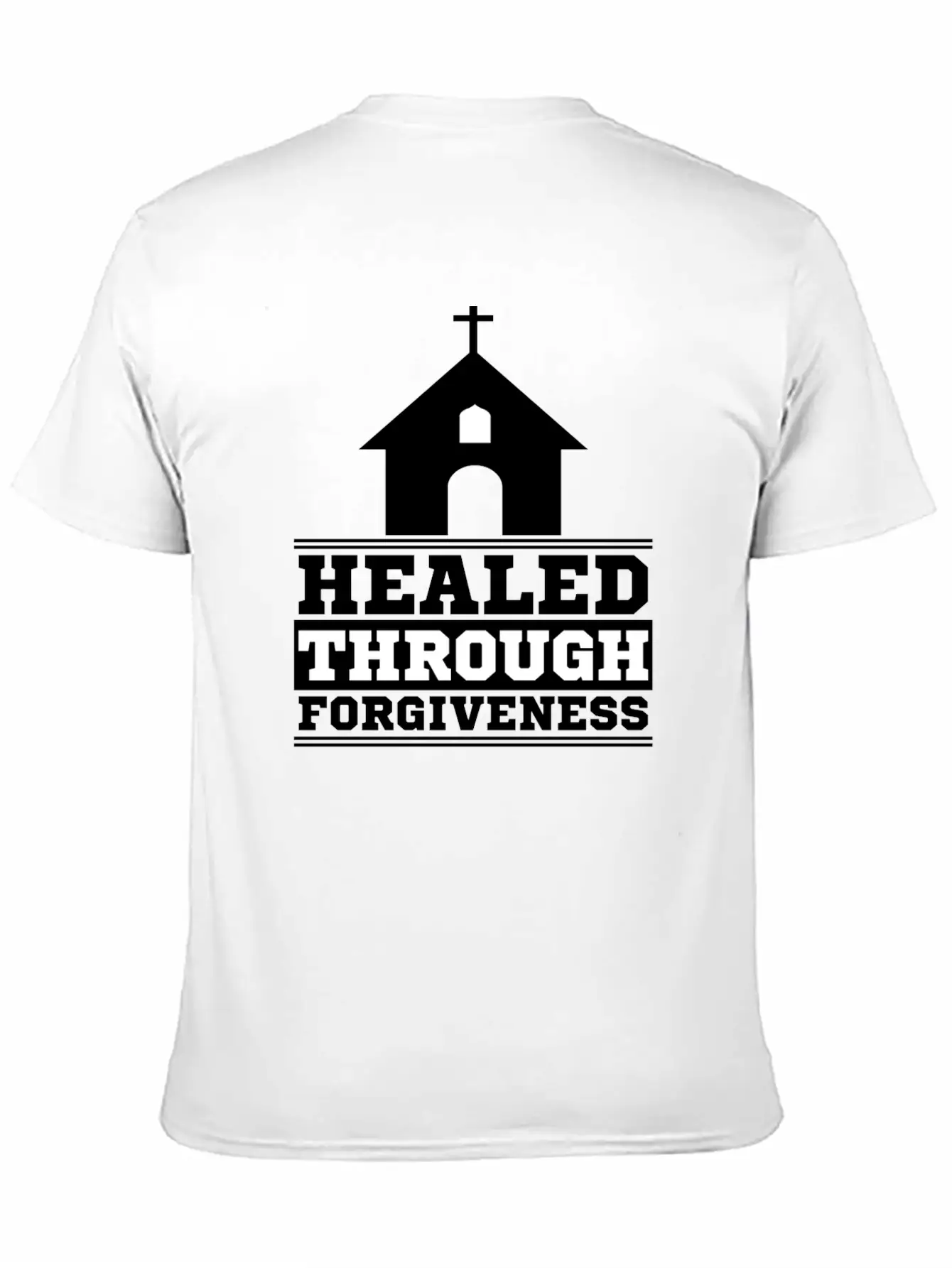 Healed Trough Forgiveness Religion Giftidea Basic Graphic T-Shirt – Daily Comfort In Soft Cotton