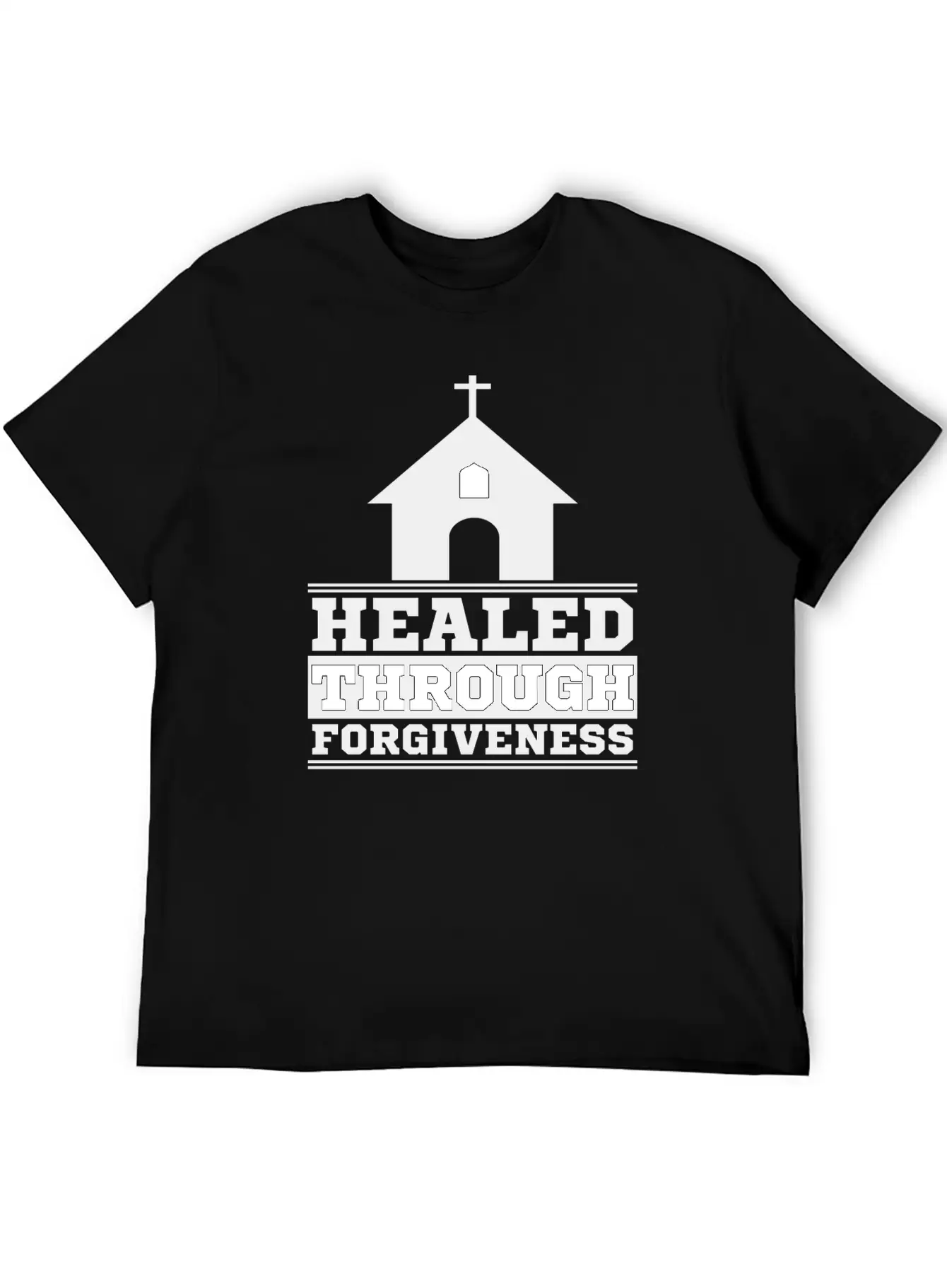 Healed Trough Forgiveness Religion Giftidea Basic Graphic T-Shirt – Daily Comfort In Soft Cotton