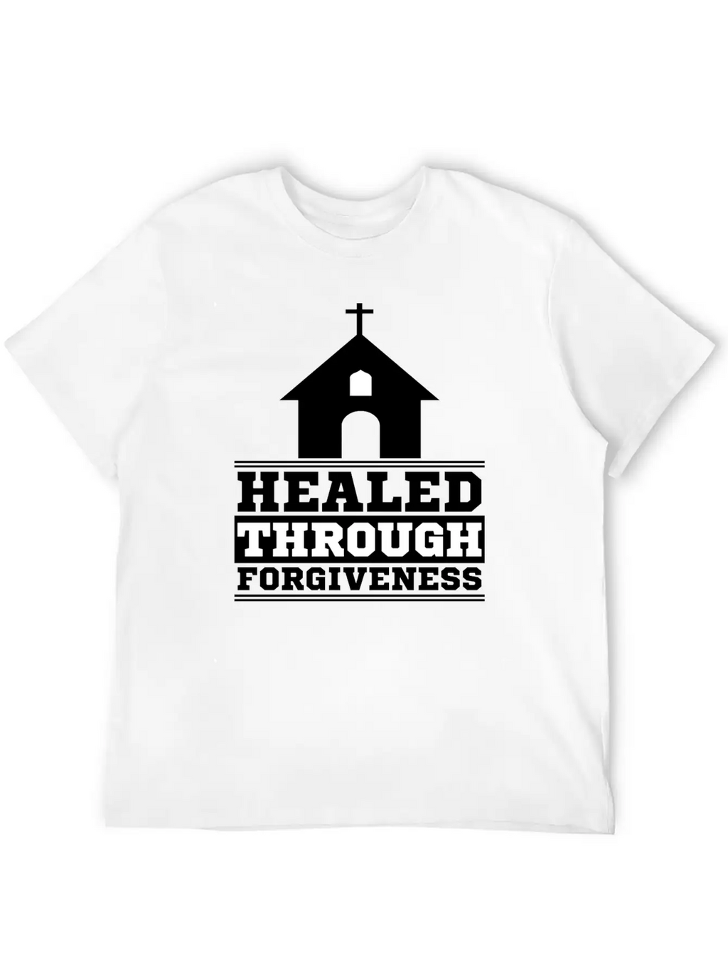 Healed Trough Forgiveness Religion Giftidea Basic Graphic T-Shirt – Daily Comfort In Soft Cotton