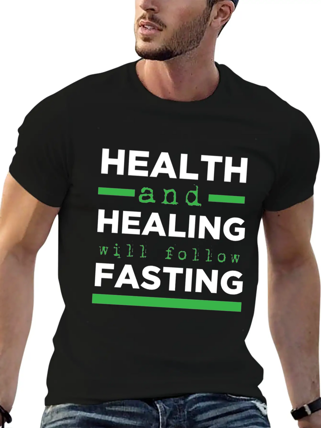 Health And Healing Relaxed Everyday Tee – Lightweight And Durable Cotton