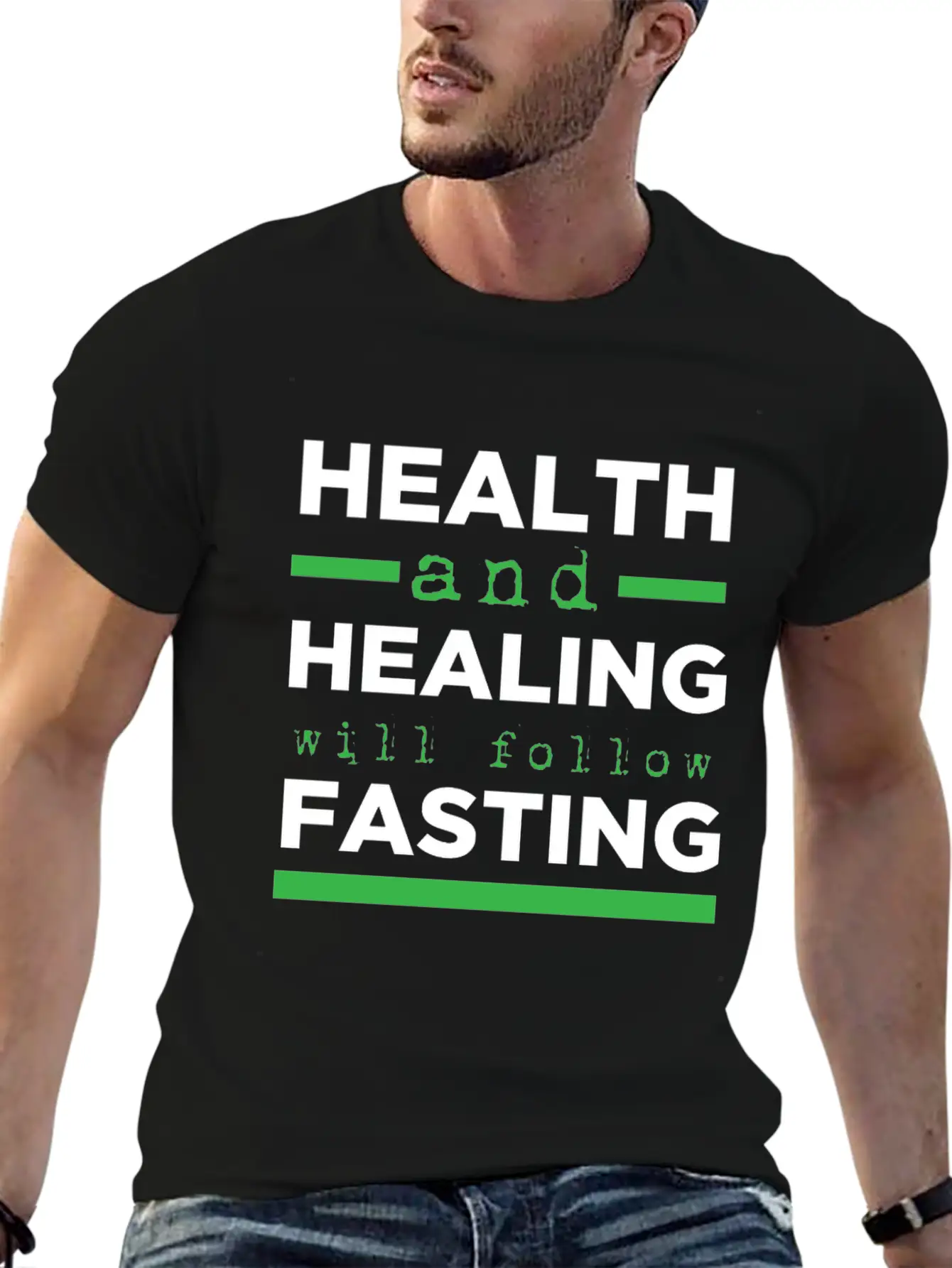 Health And Healing Relaxed Everyday Tee – Lightweight And Durable Cotton