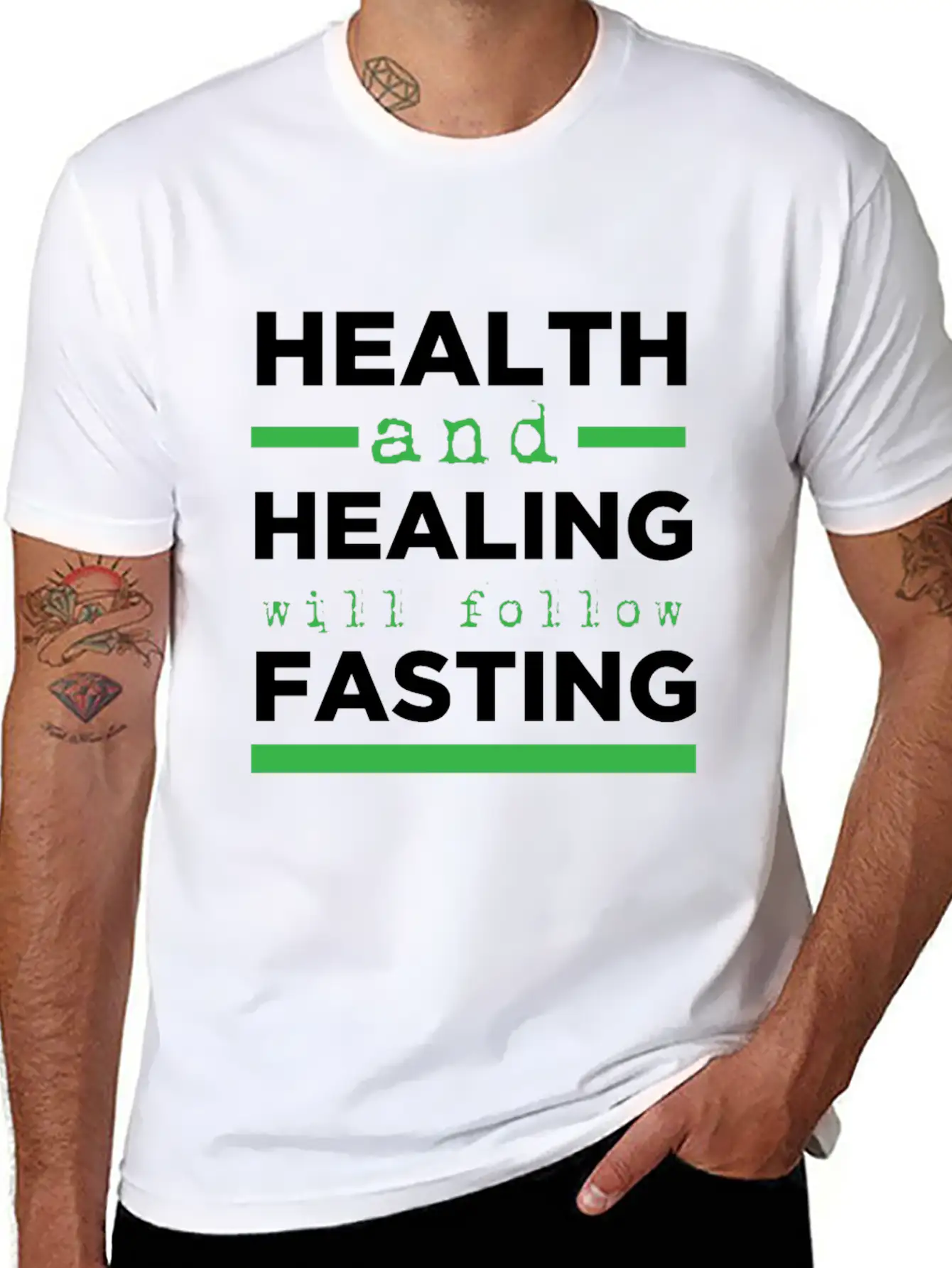 Health And Healing Relaxed Everyday Tee – Lightweight And Durable Cotton