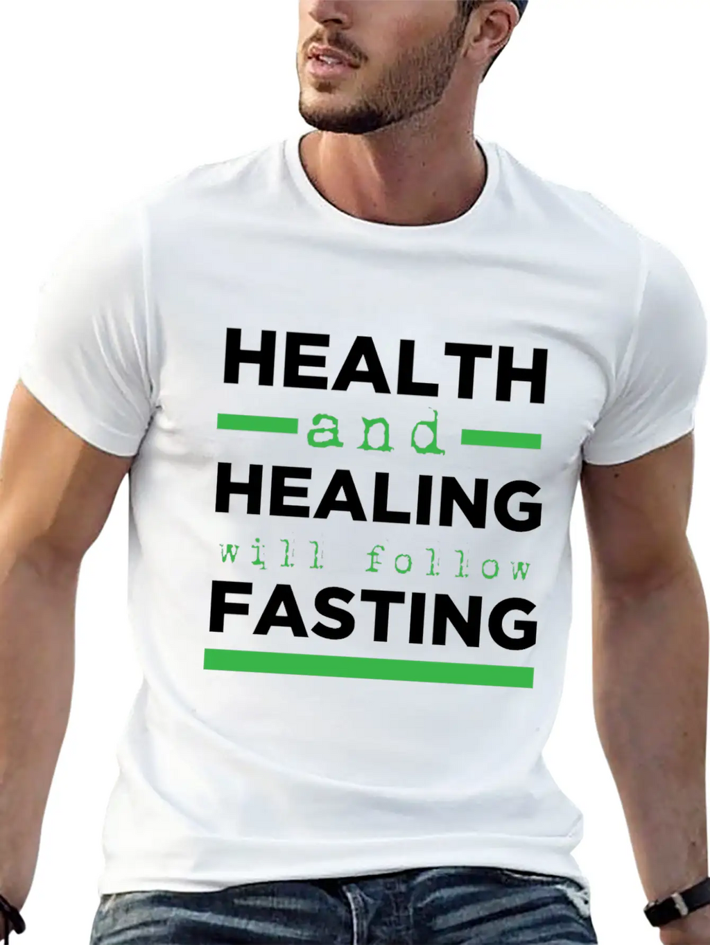 Health And Healing Relaxed Everyday Tee – Lightweight And Durable Cotton