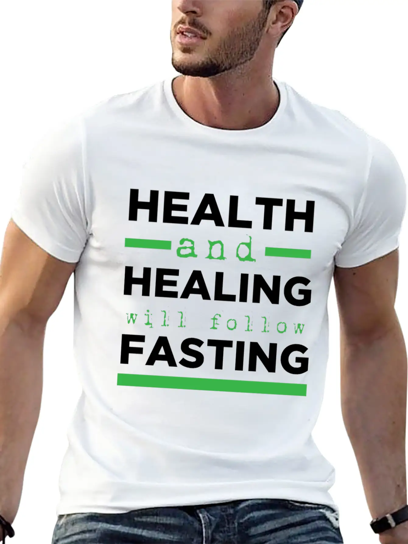 Health And Healing Relaxed Everyday Tee – Lightweight And Durable Cotton