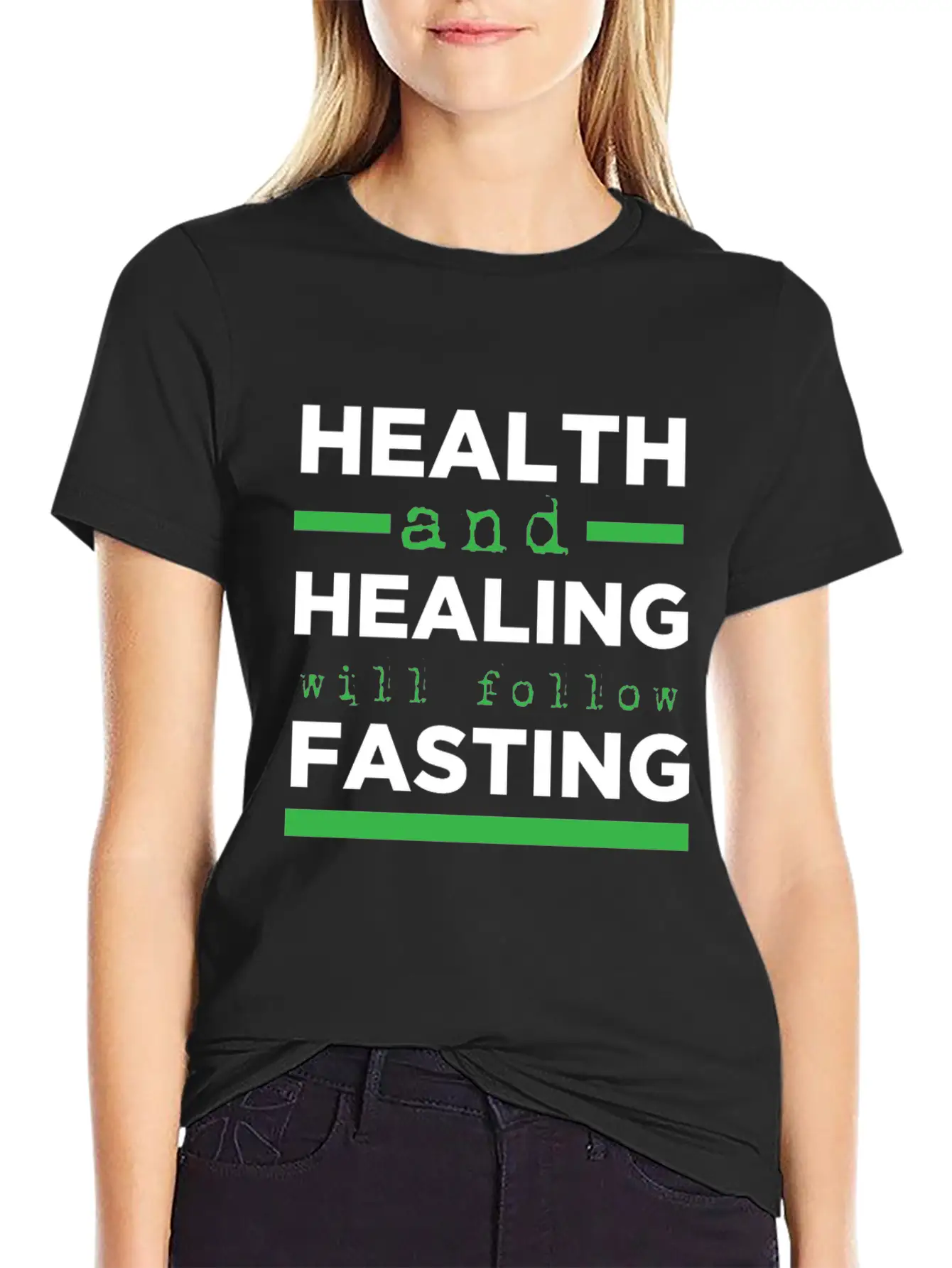 Health And Healing Relaxed Everyday Tee – Lightweight And Durable Cotton
