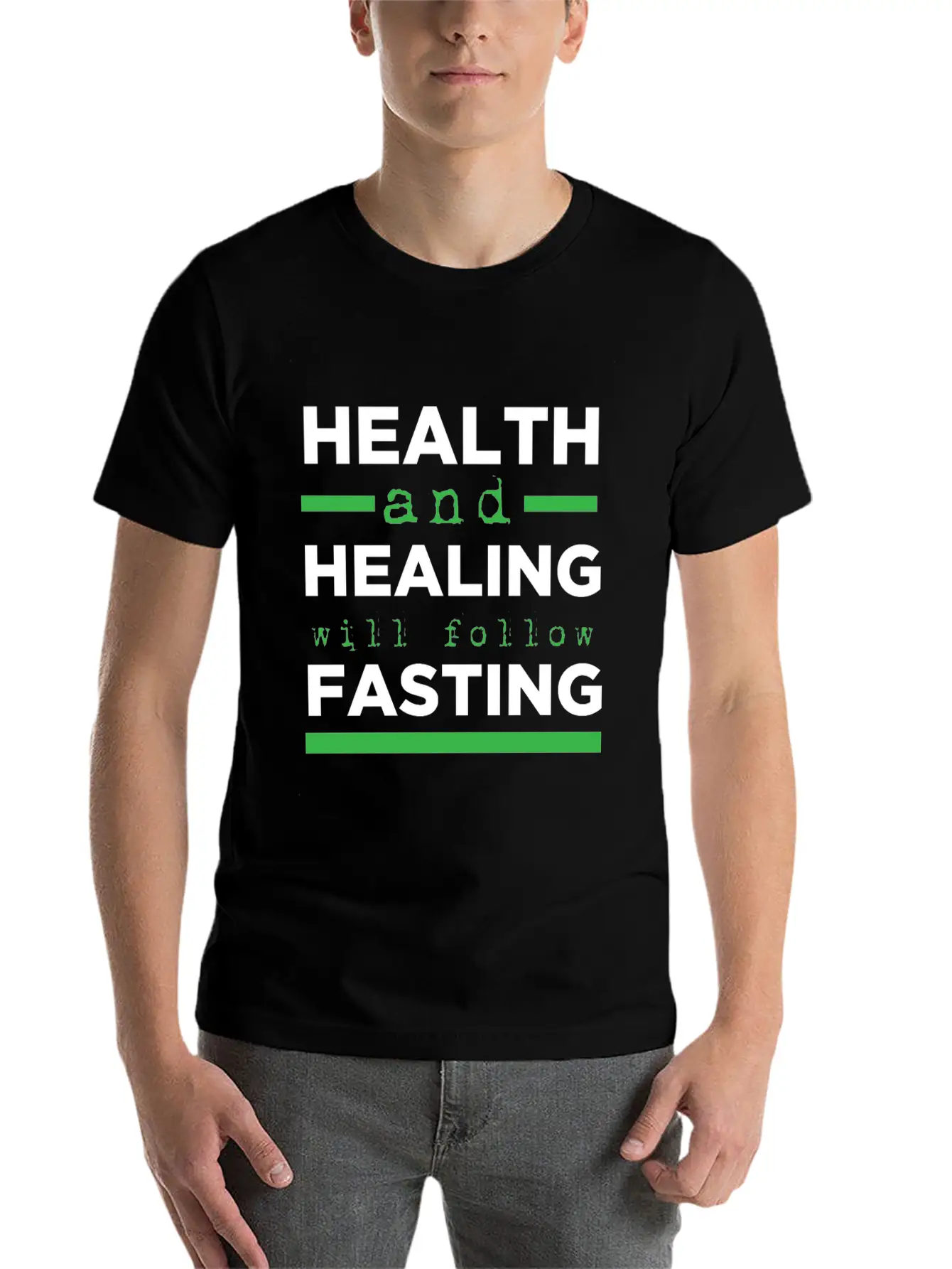Health And Healing Relaxed Everyday Tee – Lightweight And Durable Cotton