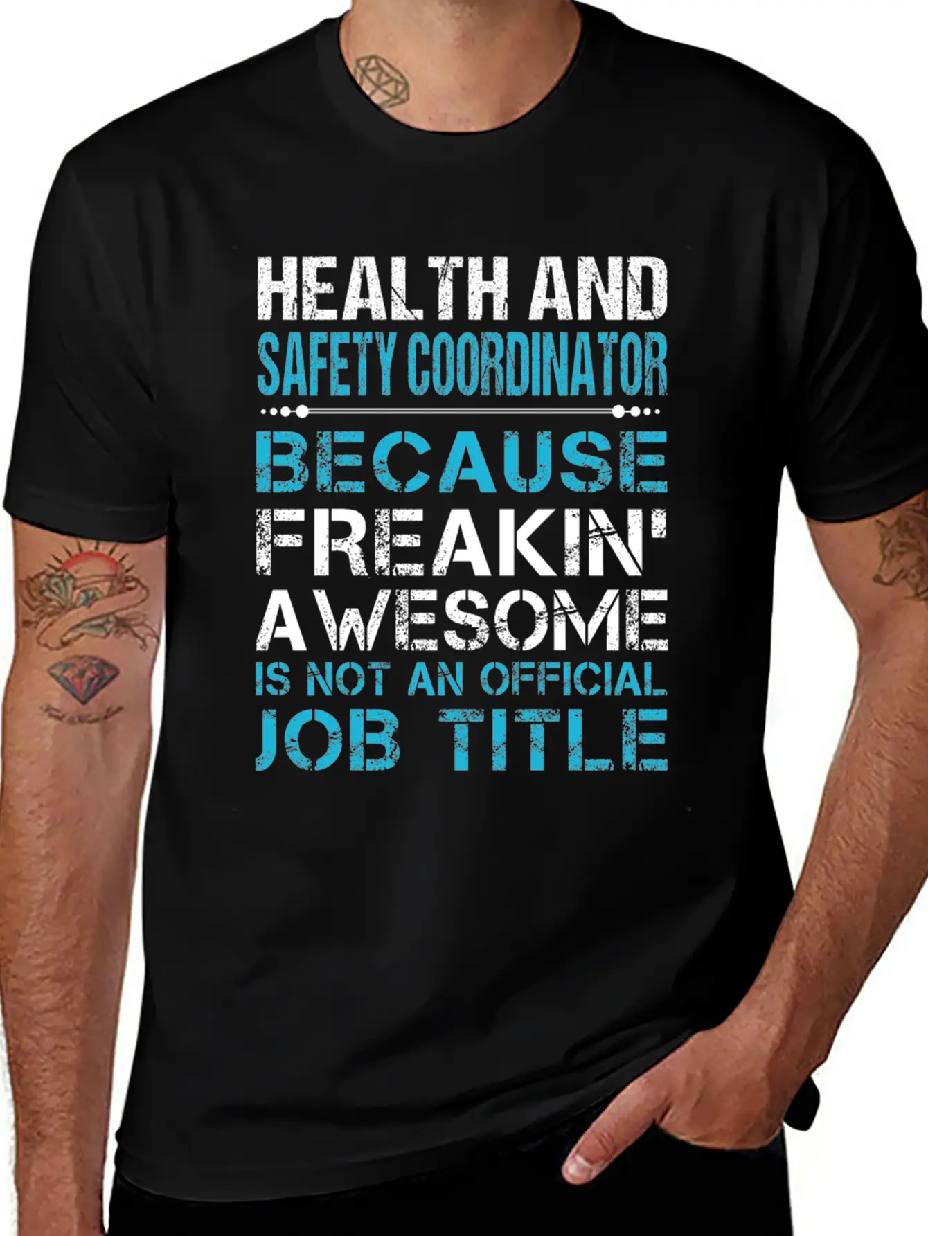 Health And Safety Coordinator T Shirt - Freaking A Breathable Graphic T-Shirt – Perfect For Casual Days