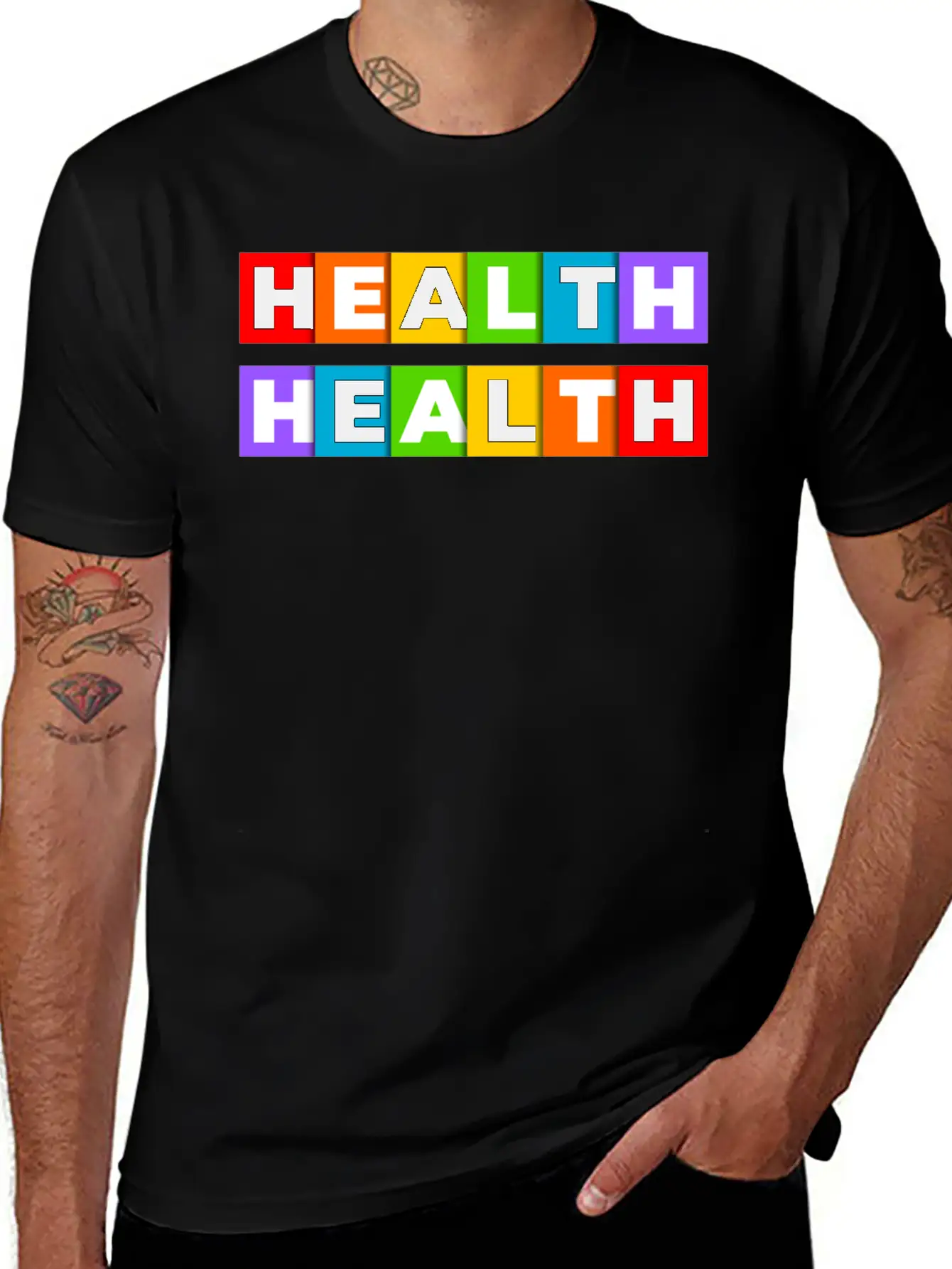 Health Stylish Everyday T-Shirt – Unisex Basic Cotton Tee