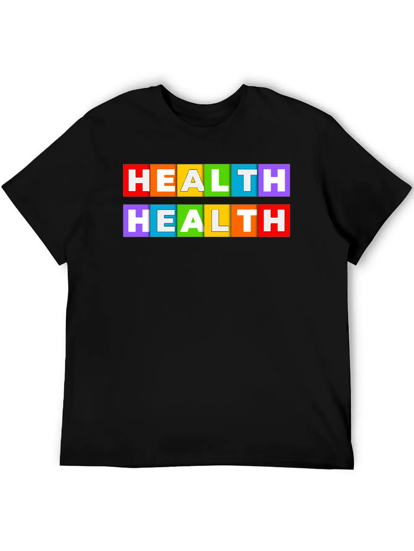 Health Stylish Everyday T-Shirt – Unisex Basic Cotton Tee