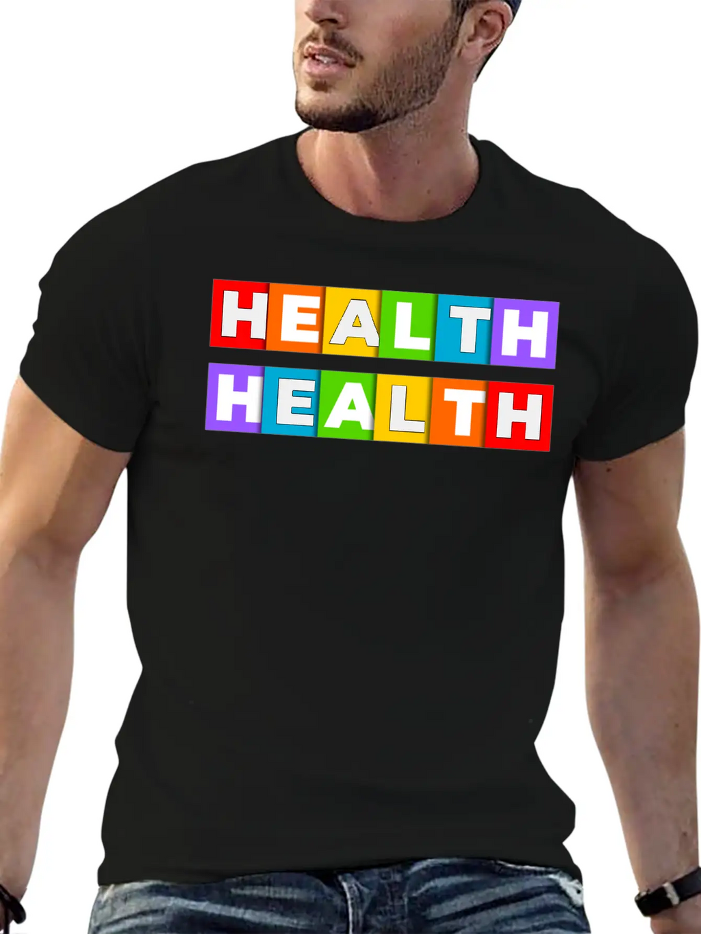 Health Stylish Everyday T-Shirt – Unisex Basic Cotton Tee