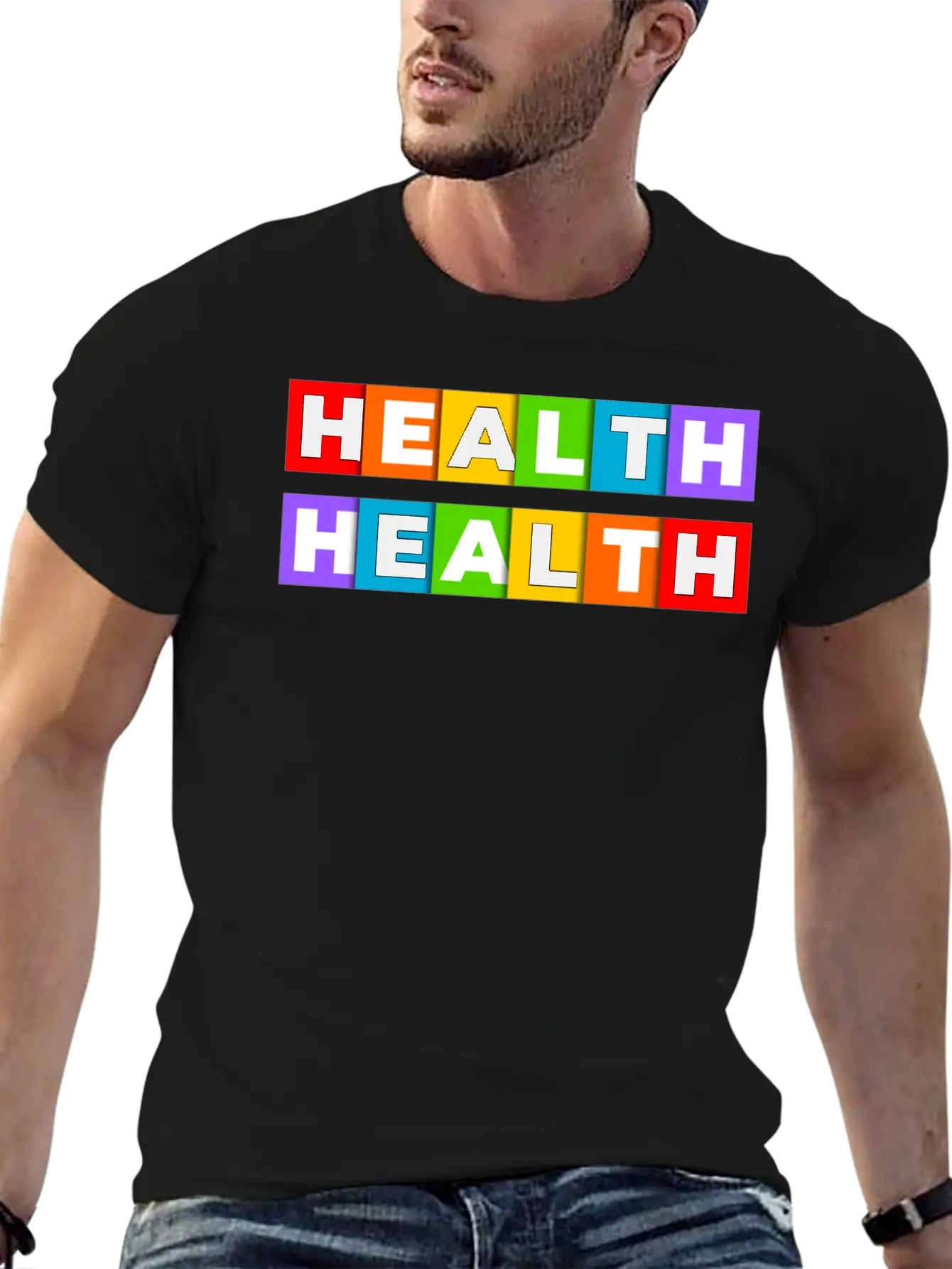 Health Stylish Everyday T-Shirt – Unisex Basic Cotton Tee