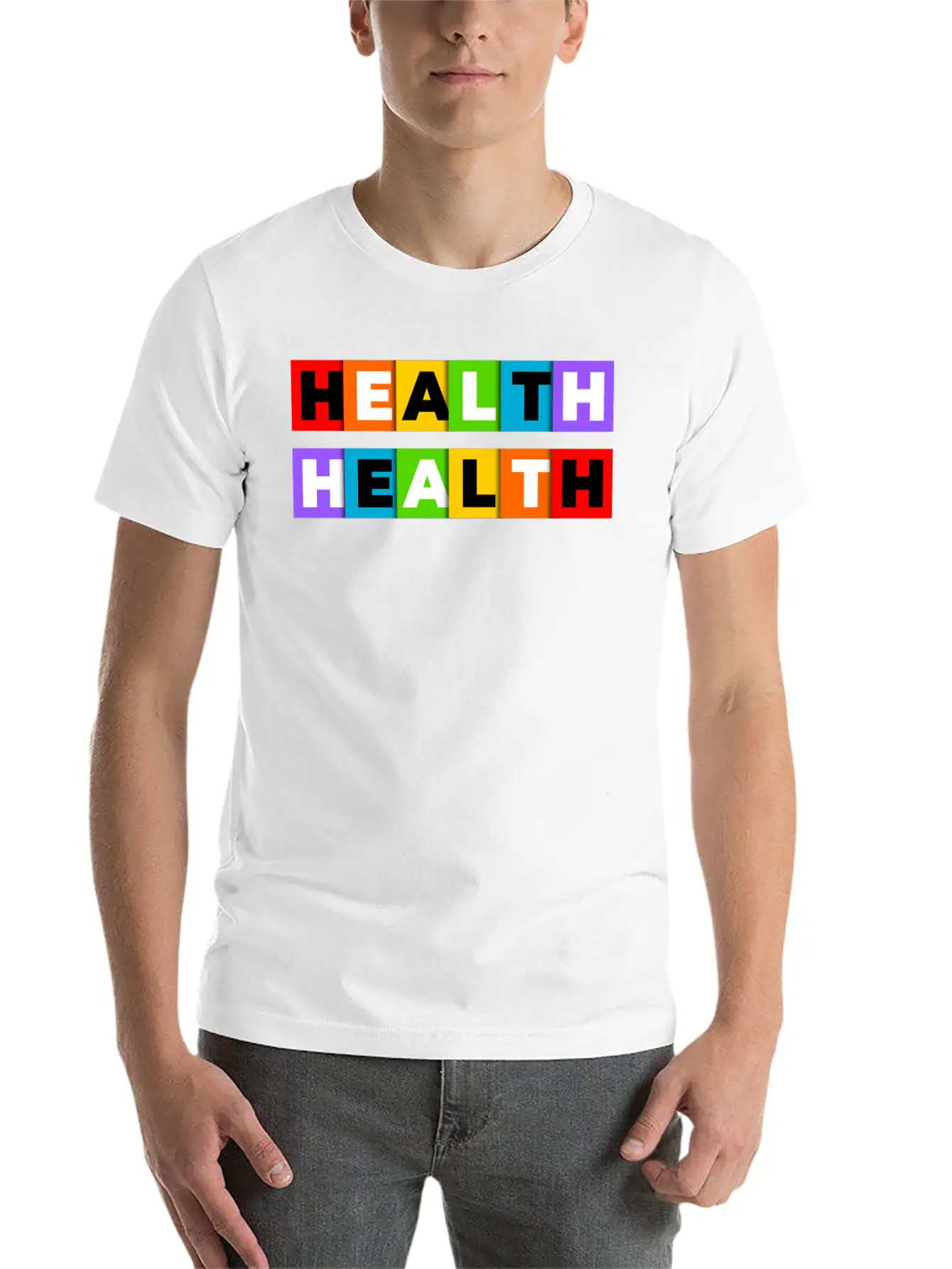 Health Stylish Everyday T-Shirt – Unisex Basic Cotton Tee