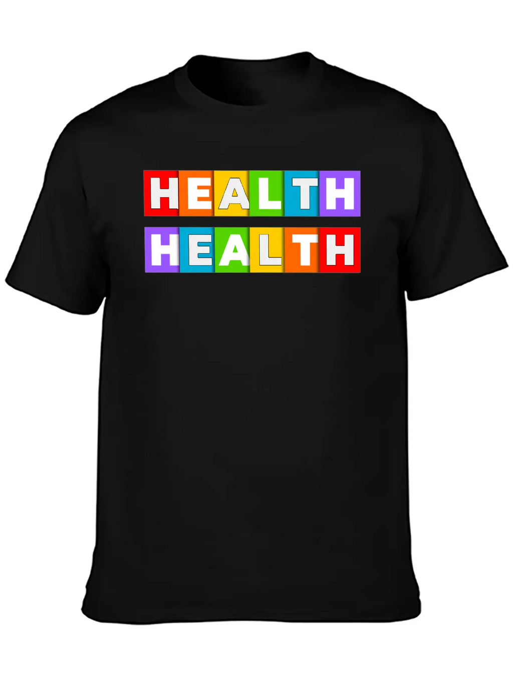 Health Stylish Everyday T-Shirt – Unisex Basic Cotton Tee