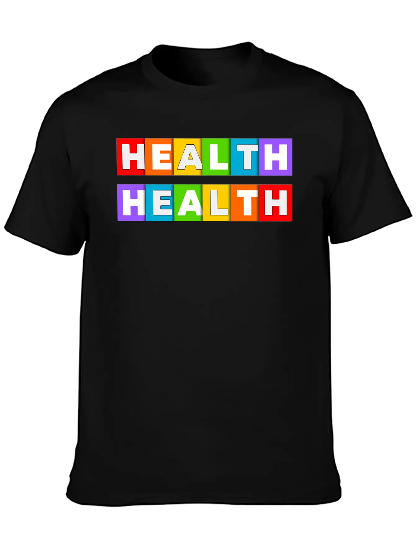 Health Stylish Everyday T-Shirt – Unisex Basic Cotton Tee