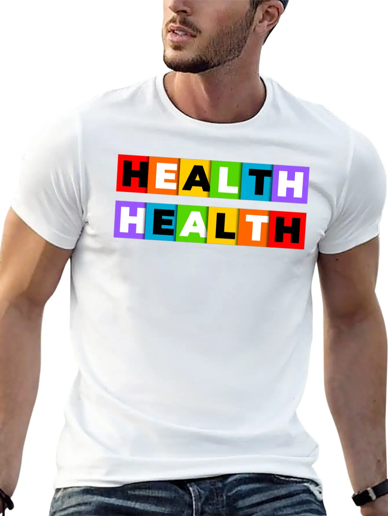 Health Stylish Everyday T-Shirt – Unisex Basic Cotton Tee