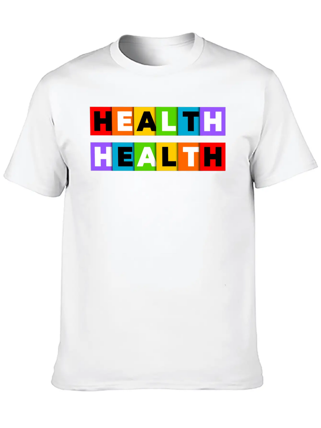 Health Stylish Everyday T-Shirt – Unisex Basic Cotton Tee