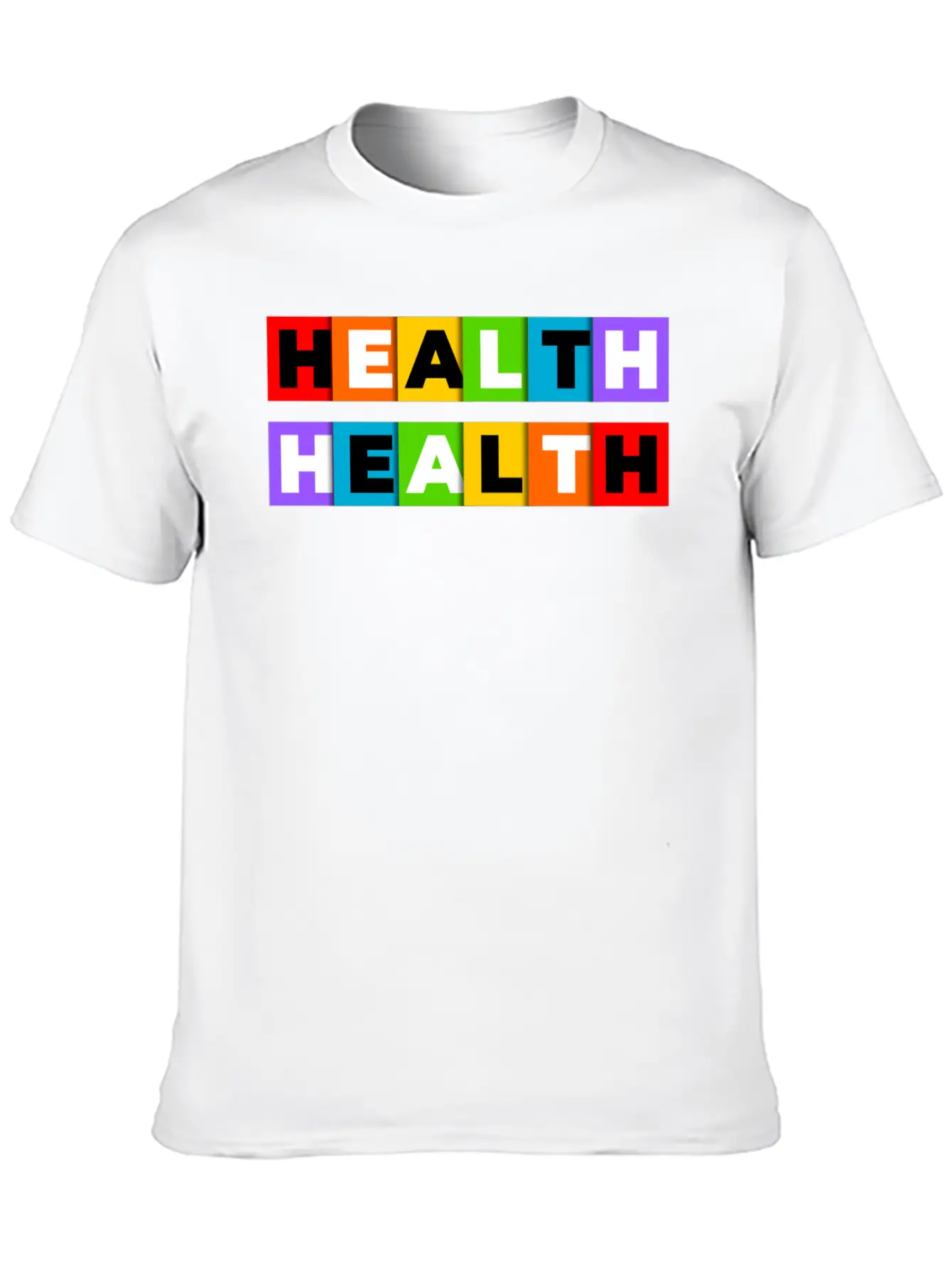 Health Stylish Everyday T-Shirt – Unisex Basic Cotton Tee