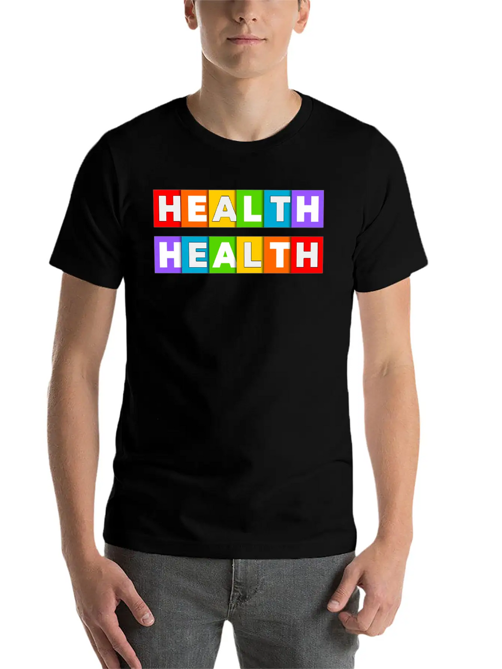 Health Stylish Everyday T-Shirt – Unisex Basic Cotton Tee