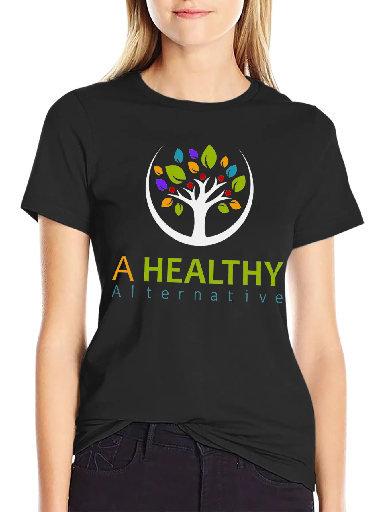 Healthy Alternative Alt Color Basic Graphic T-Shirt – Daily Comfort In Soft Cotton