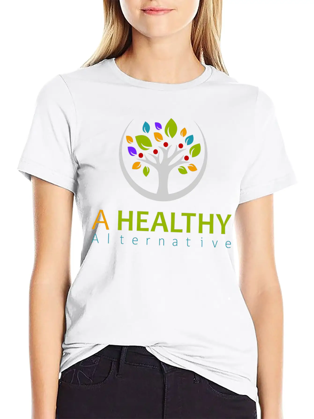 Healthy Alternative Alt Color Basic Graphic T-Shirt – Daily Comfort In Soft Cotton