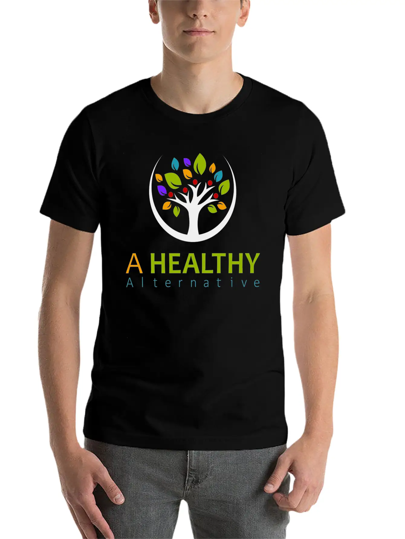 Healthy Alternative Alt Color Basic Graphic T-Shirt – Daily Comfort In Soft Cotton