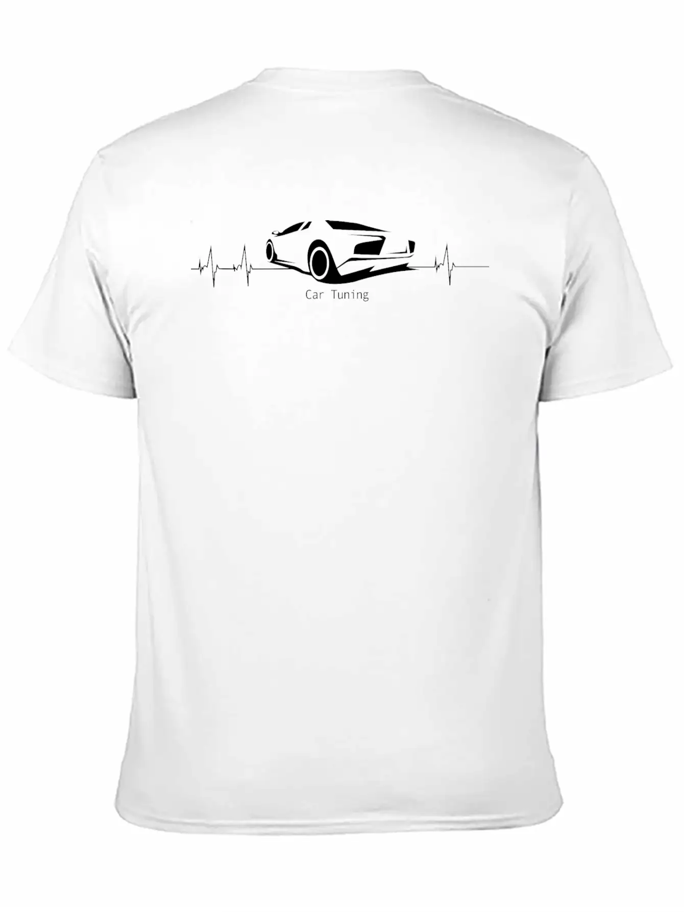 Hearbeat Car Tuning T-Shirt Relaxed Everyday Tee – Lightweight And Durable Cotton