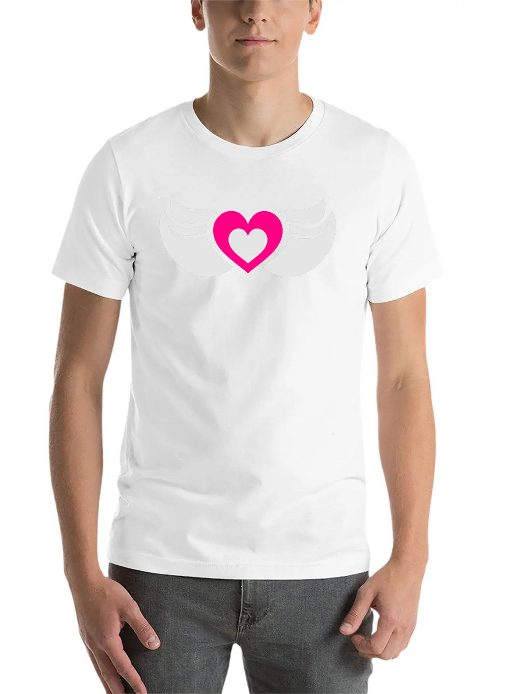 Heart Basic Graphic T-Shirt – Daily Comfort In Soft Cotton
