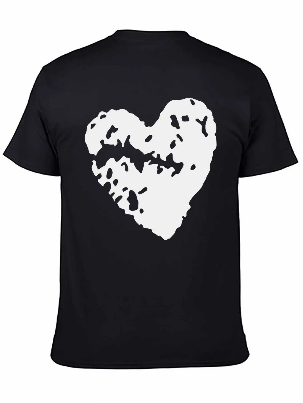 Heart Essential Cotton Tee For Daily Outfits – Unisex Style