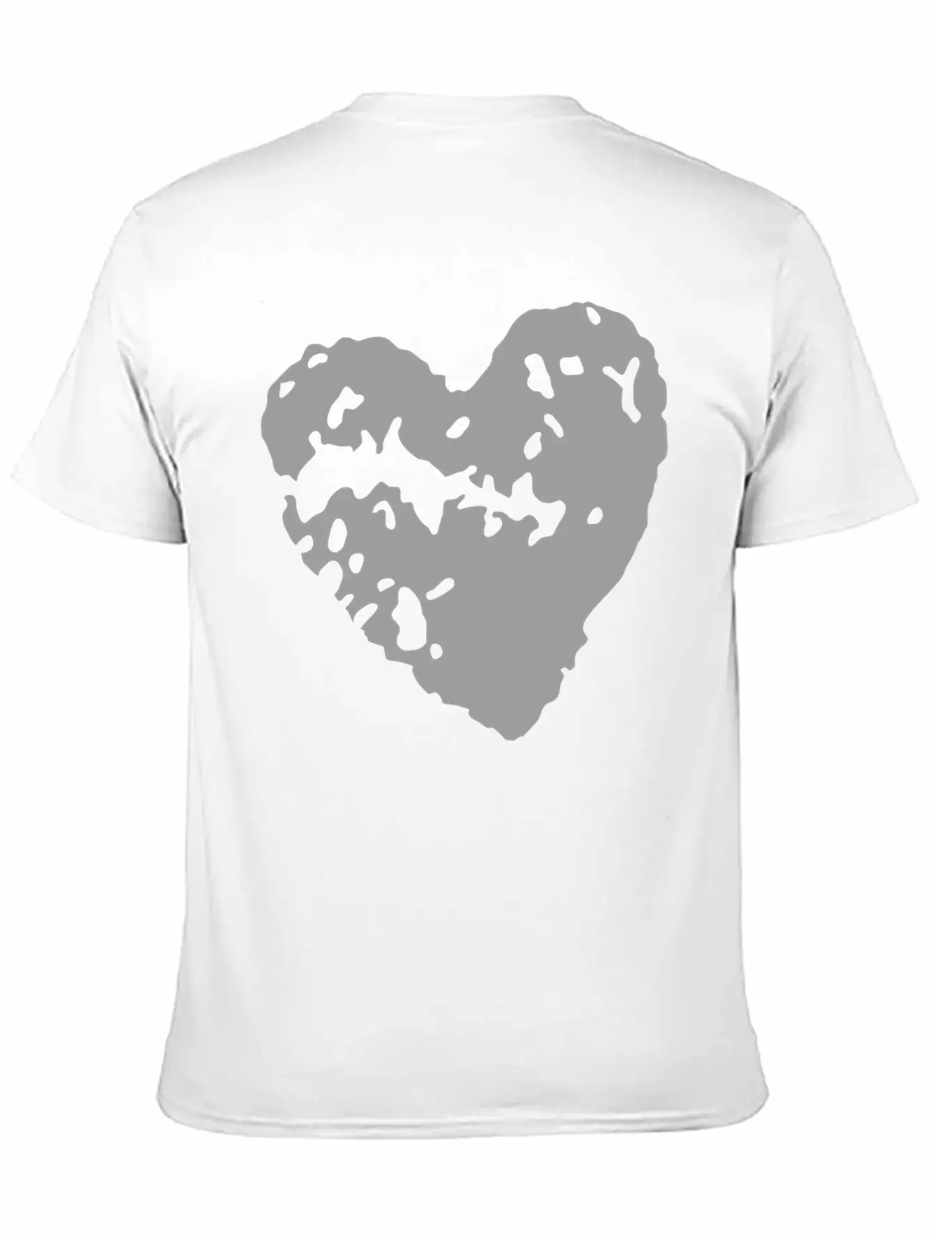 Heart Essential Cotton Tee For Daily Outfits – Unisex Style