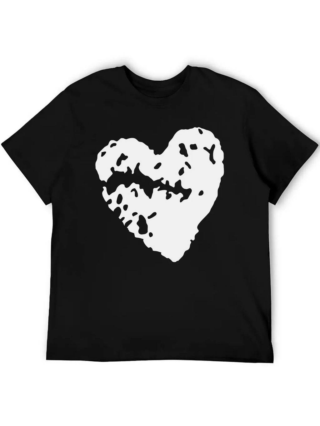 Heart Essential Cotton Tee For Daily Outfits – Unisex Style