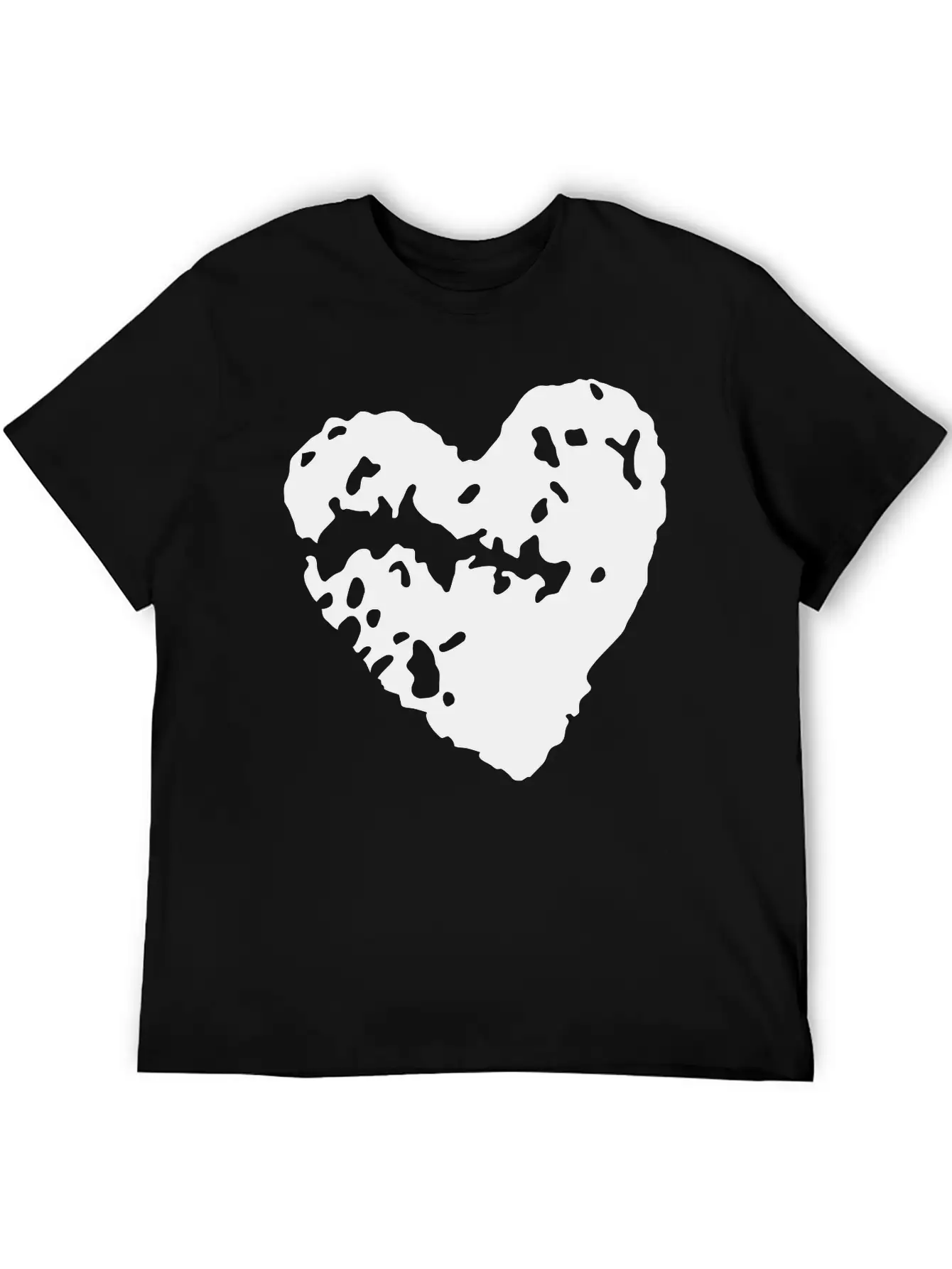 Heart Essential Cotton Tee For Daily Outfits – Unisex Style