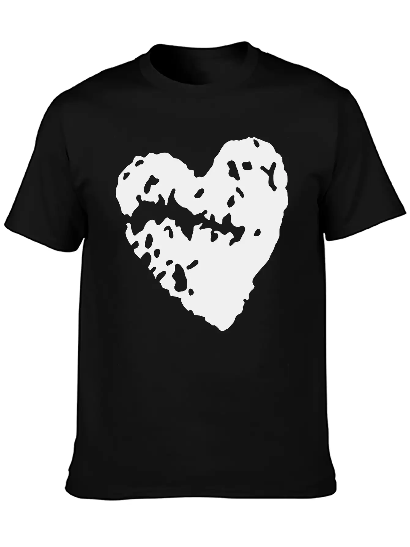 Heart Essential Cotton Tee For Daily Outfits – Unisex Style