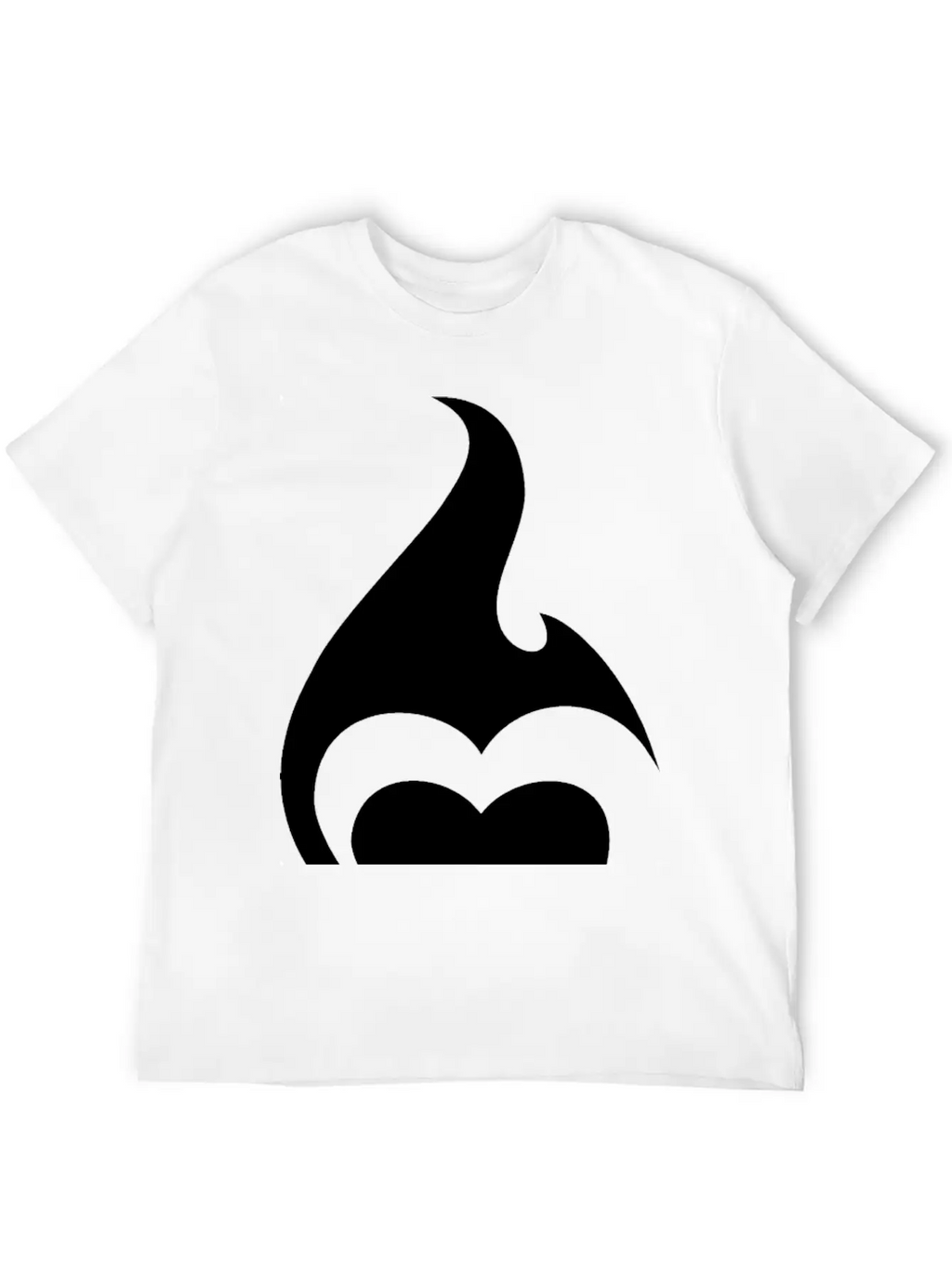 Heart Flames Fire Breathable Soft Cotton T-Shirt – Timeless Casual Look