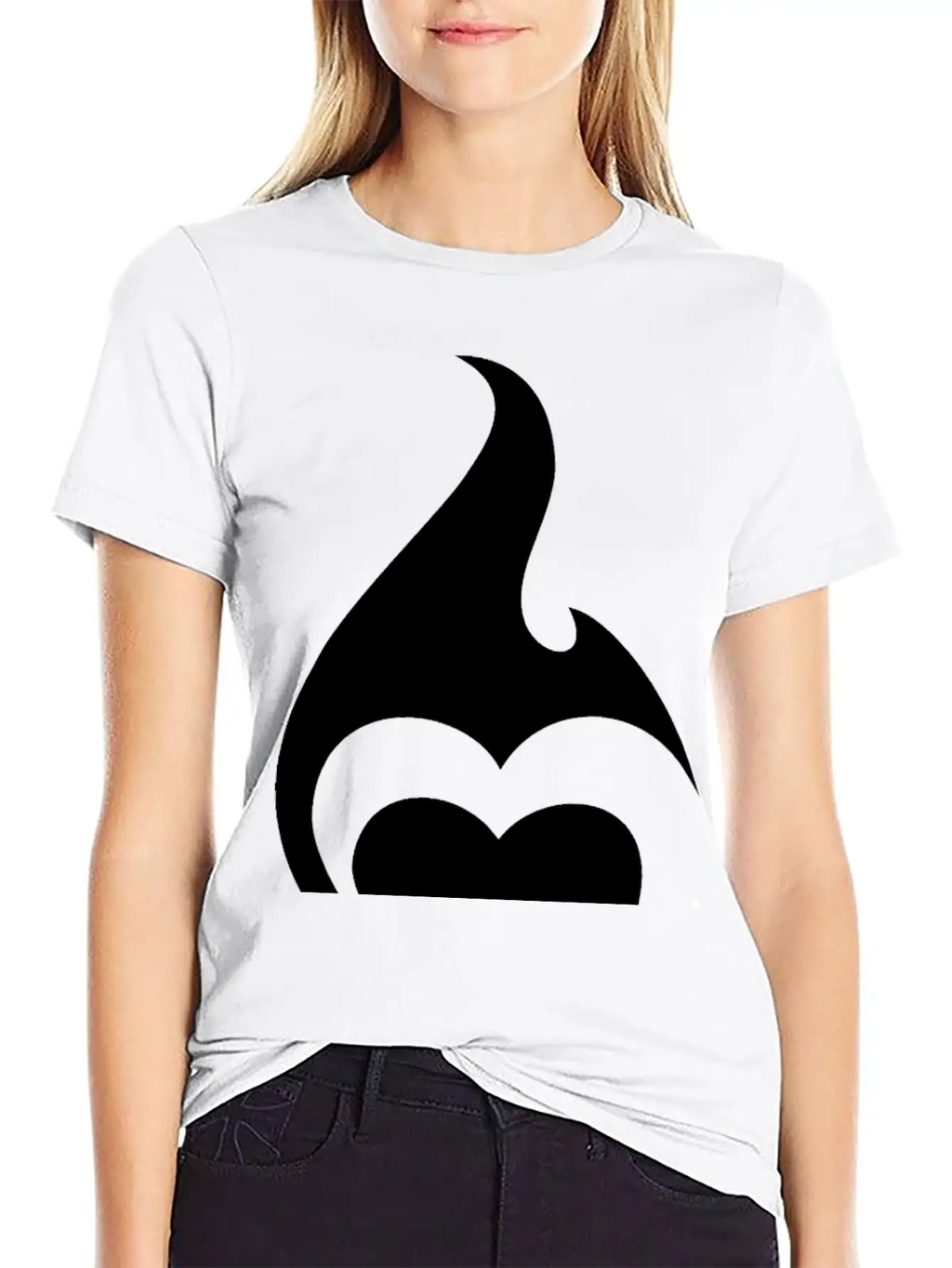 Heart Flames Fire Breathable Soft Cotton T-Shirt – Timeless Casual Look